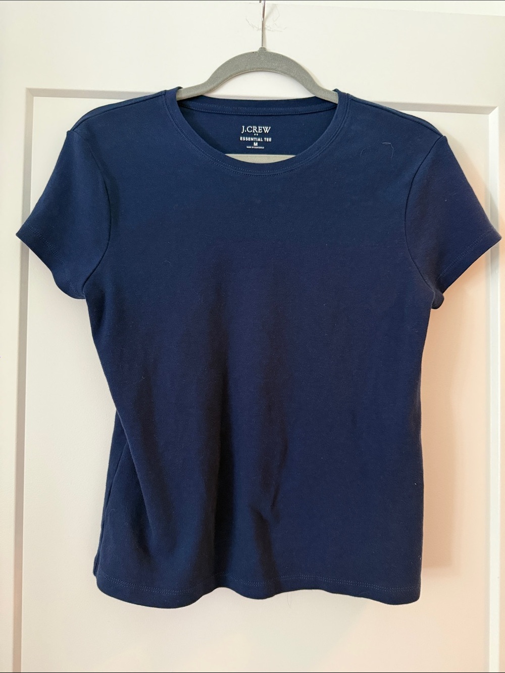 J. Crew Deep Navy Short-Sleeve Crewneck Tee